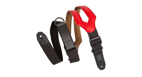Levys MRHSS Right Height correa para guitarras 3", roja