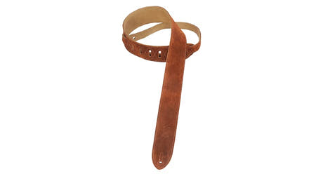 Levys MS12 correa de guitarra 2", marrón