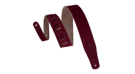 Levys MS26 correa de guitarra 2 1/2", burdeos