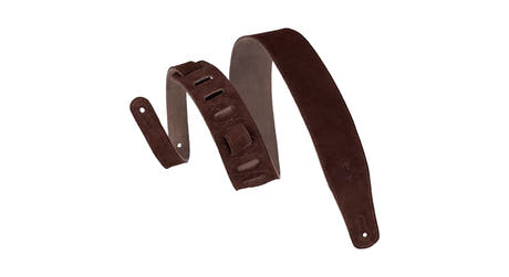 Levys MS26 correa de guitarra 2 1/2", marrón