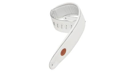 Levys MSS2 correa de bajo 4 1/2", blanco