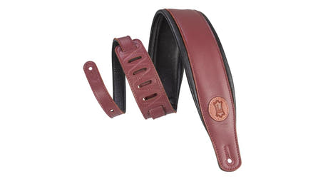 Levys MSS2 correa de guitarra 3", burdeos