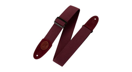 Levys MSSC8 correa de guitarra 2", burdeos