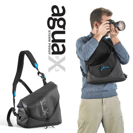 MyMiggo Agua Stormproof Torso Pack para cámaras DSLR grandes y objetivo 24-70 montado