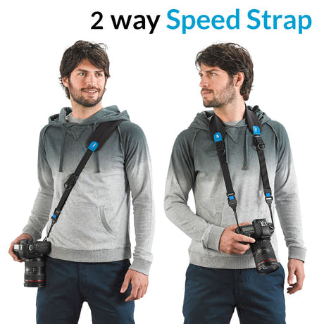 MyMiggo Padded 2 way Speed Strap para cámaras SLR y sin espejo