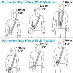MyMiggo Padded  Camera Strap and Wrap  for SLR