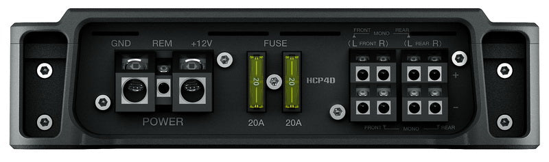 HERTZ HCP 4DK Amplificador de Coche 4-Canales (4x150W)