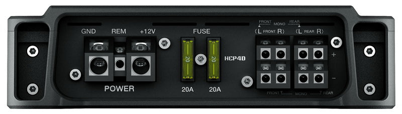 HERTZ HCP 4 Amplificador de Coche 4-Canales (4x95W)