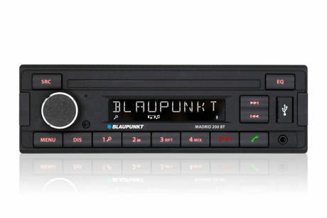 Blaupunkt Madrid 200 BT Radio de Coche con Bluetooth