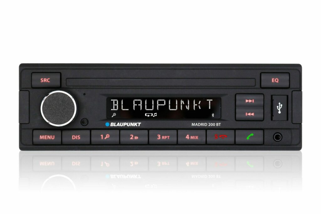 Blaupunkt Madrid 200 BT Radio de Coche con Bluetooth