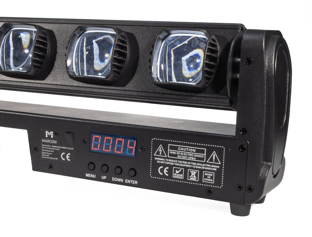 Marconi Orion 10*30W - Beam Wash Moving Bar