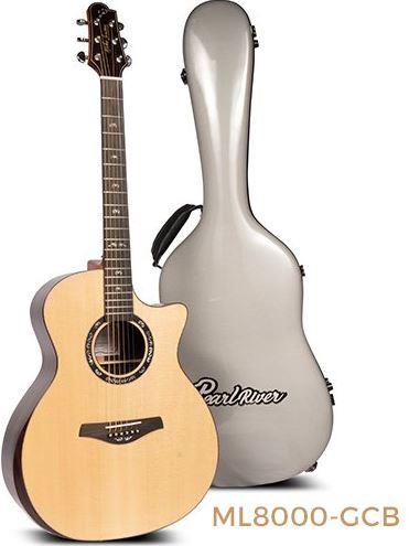 Pearl River GL41-GY hardcase para Guitarra western