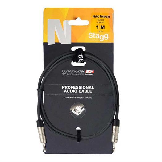 Stagg NAC3MPSR Cable AUX Minijack (3 m)