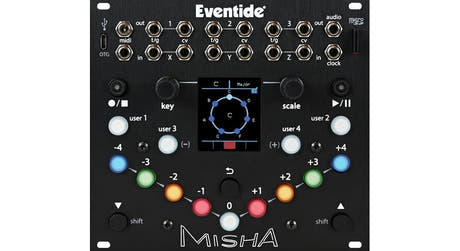 Eventide Misha instrumento eurorack y secuenciador