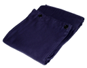 Molton Bagtæppe m. Øjer (Azul Marino)