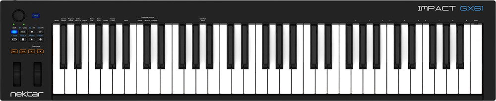 Nektar Impact GX61 MIDI keyboard