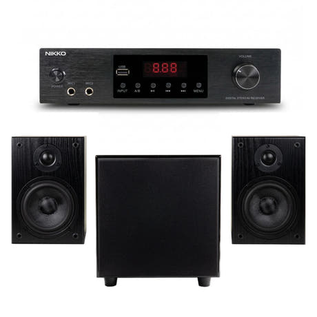 Sistema Hifi Activo SoundMate & Forstærker