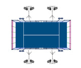 Paquete completo de Nat-padel para 1 pista