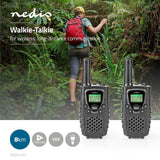 Nedis Walkie Talkie Set (Up to 8km)