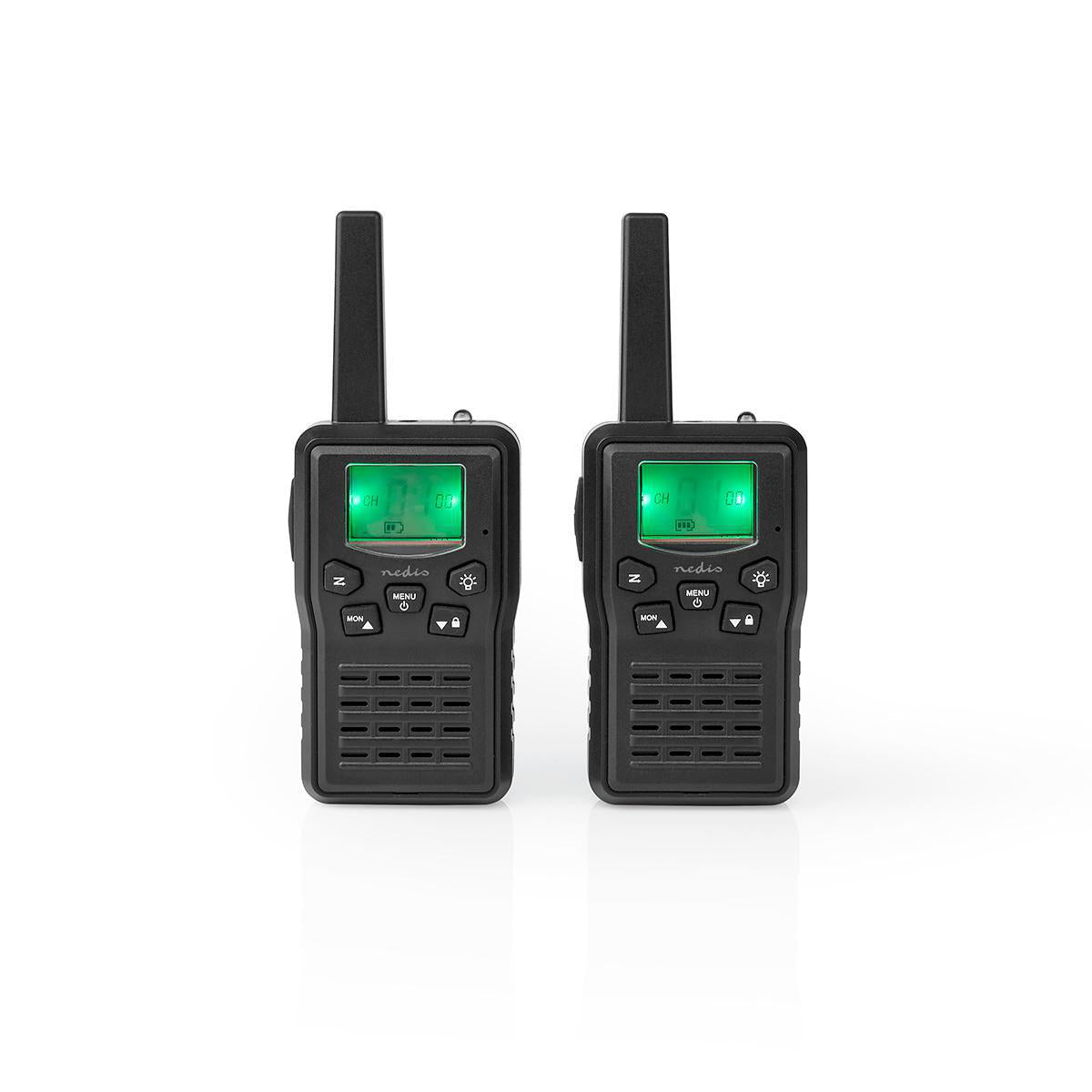 Nedis Walkie Talkie Set with Charger (Up to 10km)