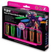 Set de pintura facial y corporal UV neón