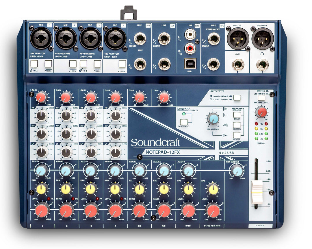 Soundcraft Notepad 12FX - Mixer