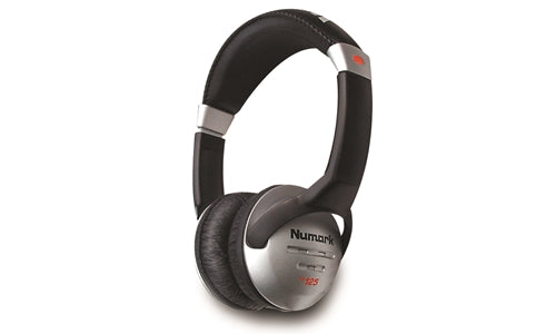 Numark HF125 DJ-Earphones (Black/Silver)