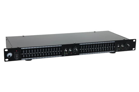 Omnitronic GEQ-2150 2x 15 Bandas Ecualizador Gráfico