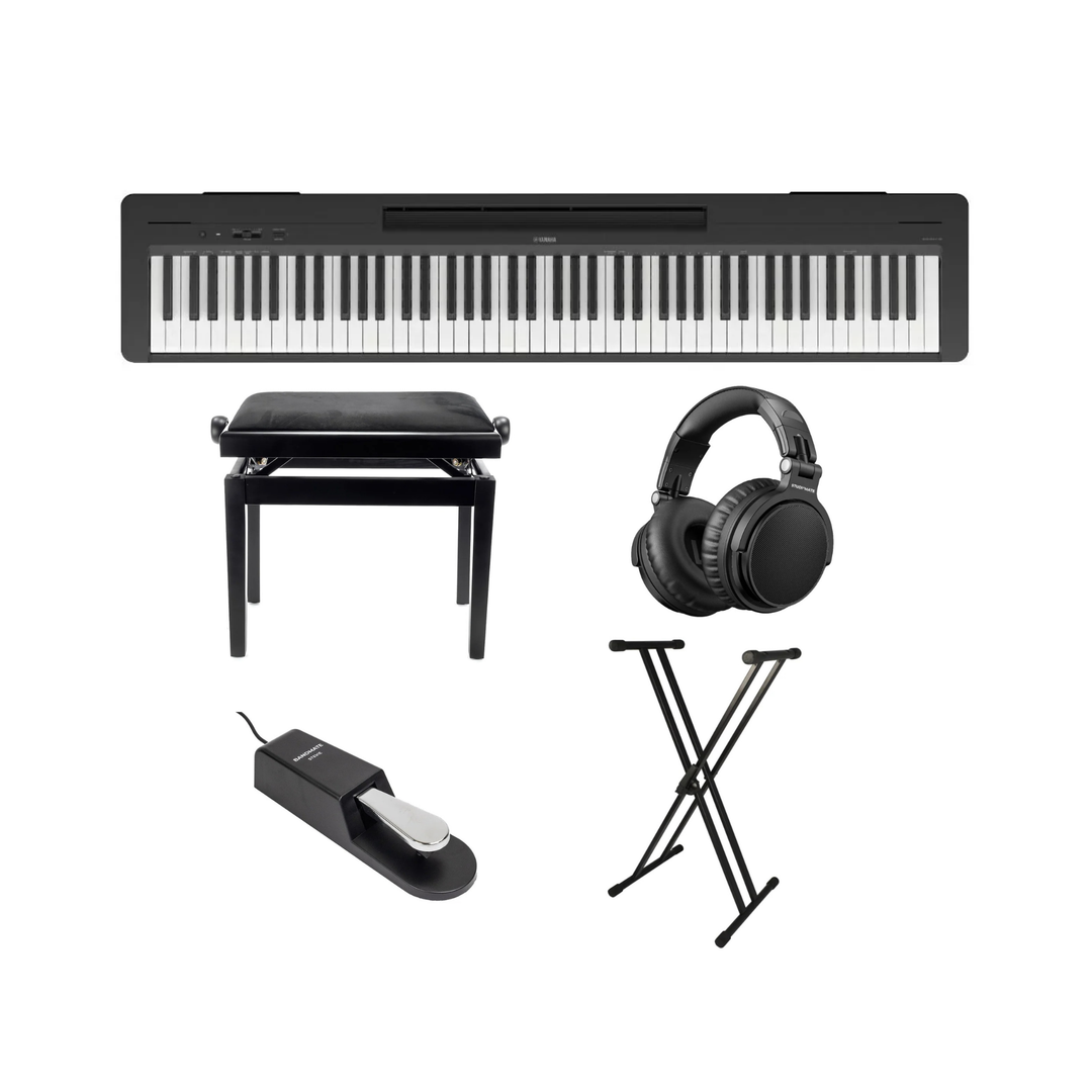 Yamaha P-145BT Piano Eléctrico Gran Paquete