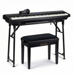 Grooveland P22 Piano eléctrico Pack de inicio (Negro)