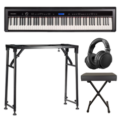 Grooveland P22 Piano eléctrico Pack de inicio (Negro)