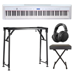 Grooveland P22 Piano eléctrico Pack de inicio (Blanco)