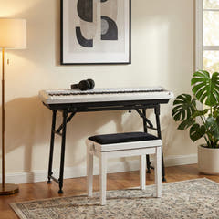 Grooveland P22 Piano eléctrico Pack de inicio (Blanco)