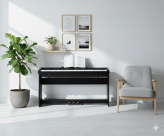 Grooveland P22 Paquete de piano (Negro)