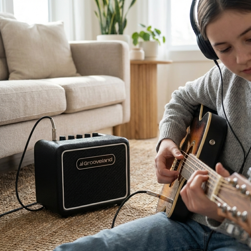 Grooveland AMP P35 Mini Amplificador de guitarra