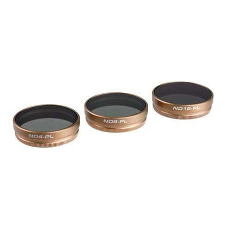 PolarPro DJI Phantom 4, Pack de 3 filtros Cinema Series VividND4/PL,ND8/PL,ND16/PL
