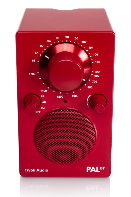 Tivoli Audio PAL BT Bluetooth Altavoz (Rojo)