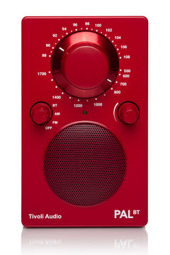 Tivoli Audio PAL BT Bluetooth Altavoz (Rojo)