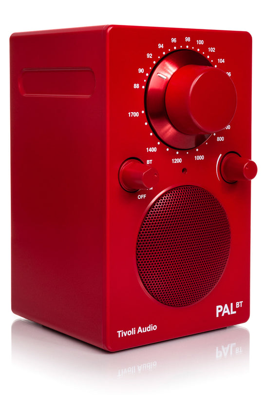 Tivoli Audio PAL BT Bluetooth Altavoz (Rojo)