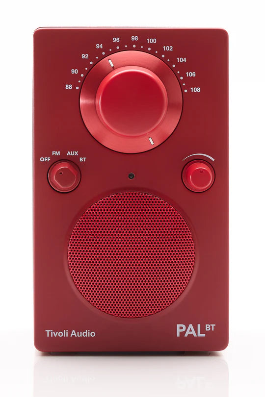 Tivoli Audio PAL BT* Bluetooth Altavoz (Rojo)