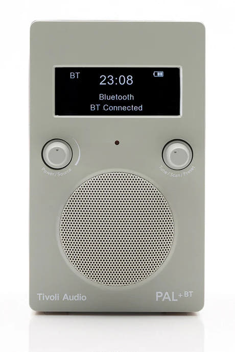 Tivoli Audio PAL+BT DAB+/Bluetooth Altavoz (Gris) NUEVO
