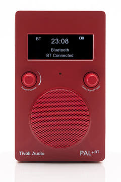 Tivoli Audio PAL+BT DAB+/Bluetooth Altavoz (Rojo) NUEVO