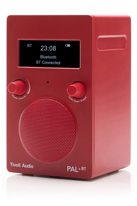 Tivoli Audio PAL+BT DAB+/Bluetooth Altavoz (Rojo) NUEVO