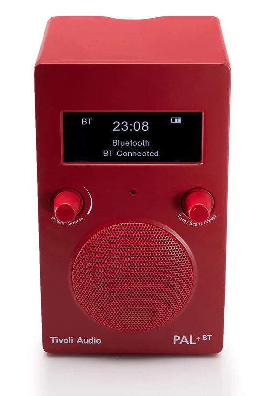 Tivoli Audio PAL+BT DAB+/Bluetooth Altavoz (Rojo) NUEVO