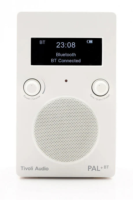 Tivoli Audio PAL+BT DAB+/Bluetooth Altavoz (White) NUEVO