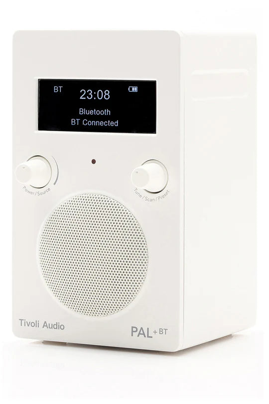Tivoli Audio PAL+BT DAB+/Bluetooth Altavoz (White) NUEVO