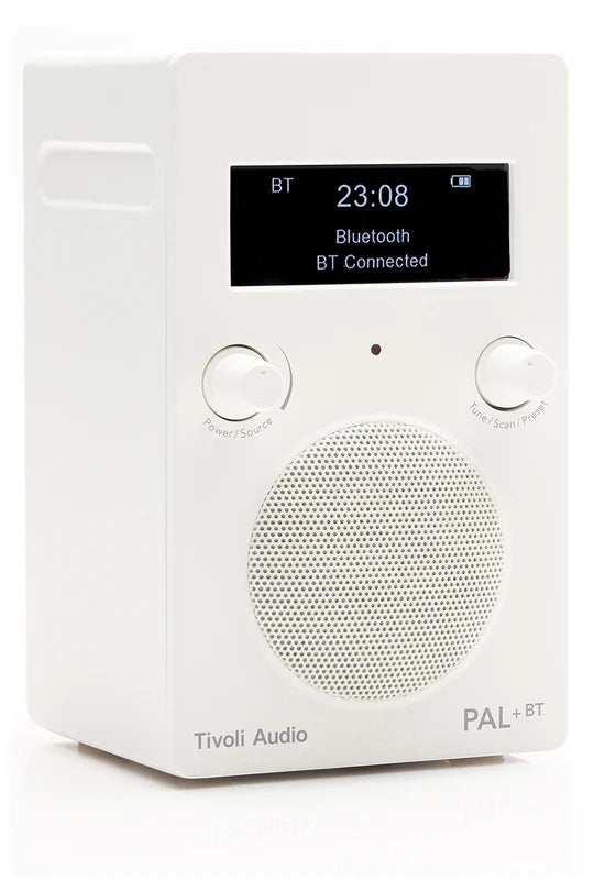 Tivoli Audio PAL+BT DAB+/Bluetooth Altavoz (White) NUEVO