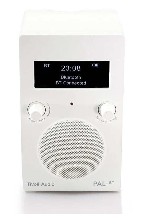 Tivoli Audio PAL+BT DAB+/Bluetooth Altavoz (White) NUEVO