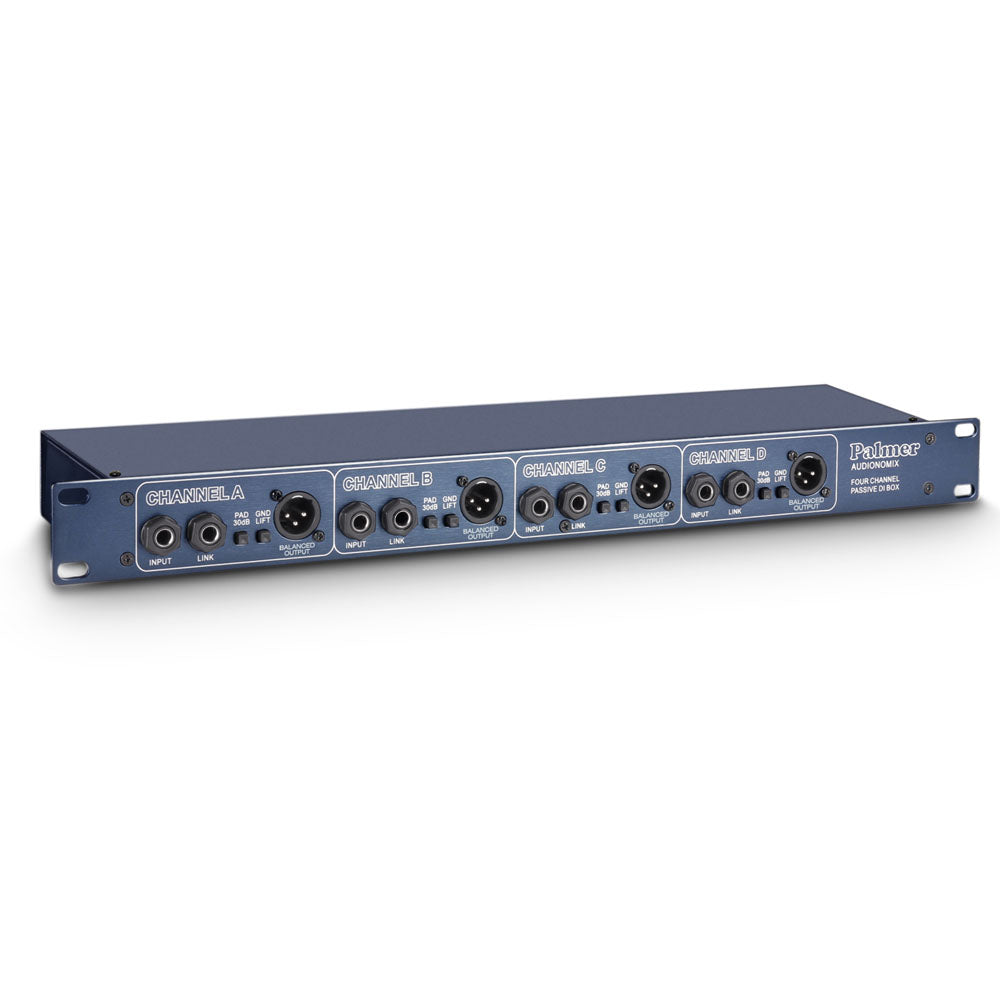 Palmer PAN 03 PASS - 19" caja DI, 4 canales, pasiva