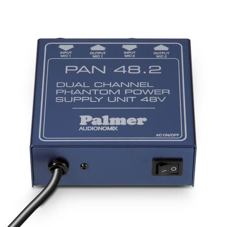 Palmer PAN 48 - Fuente de alimentación phantom, 2 canales
